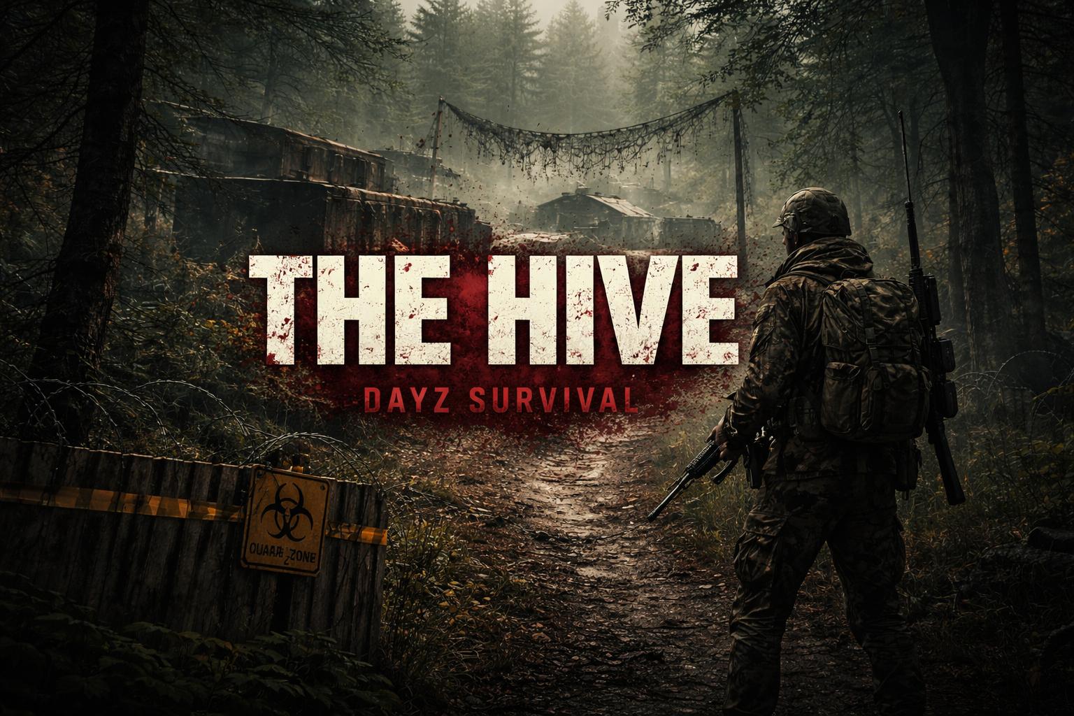 Discovery splash banner for The Hive™ - DayZ Community Discord server