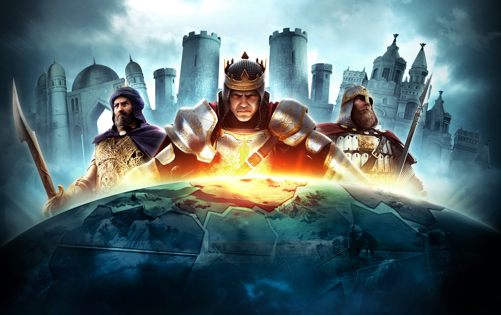 Discovery splash banner for March of Empires Discord server