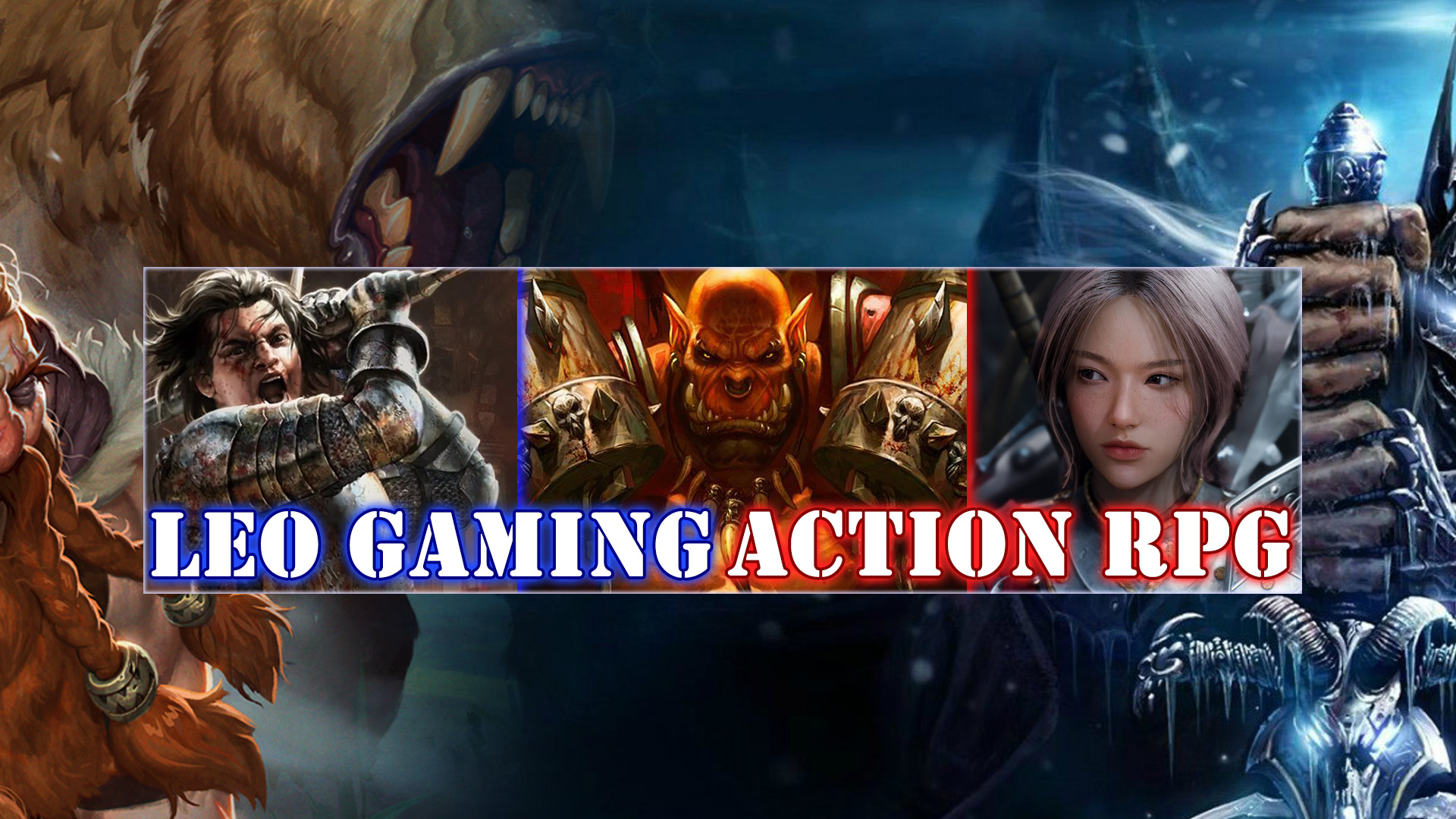 Discovery splash banner for Cộng Đồng Leo Gaming Action RPG ⚔🛡 Discord server