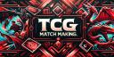 Discovery splash banner for TCG Match Making Discord server