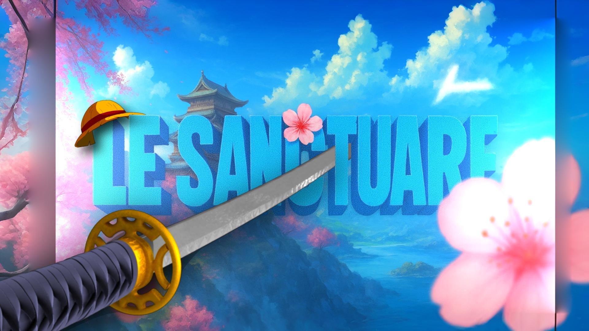 Discovery splash banner for Le Sanctuaire Discord server