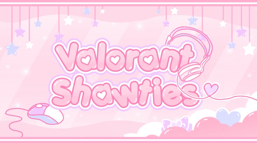 Discovery splash banner for Valorant Shawties 🤍 Discord server