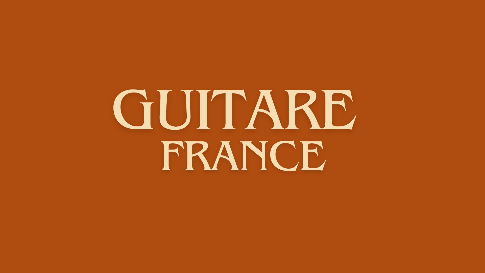 Discovery splash banner for Guitare France Discord server