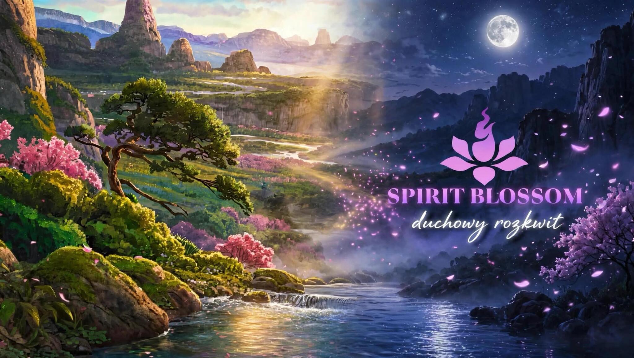 Discovery splash banner for Spirit Blossom Discord server