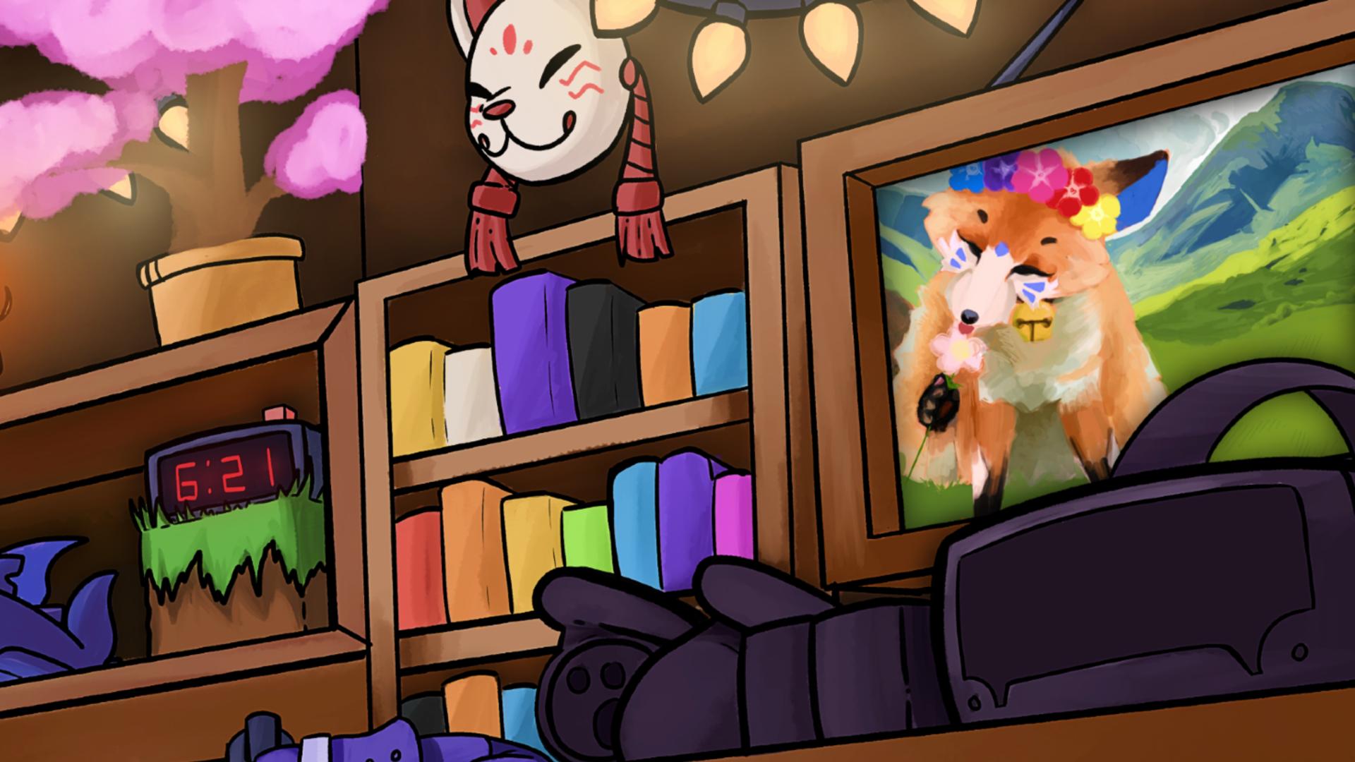 Discovery splash banner for kitsun Discord server