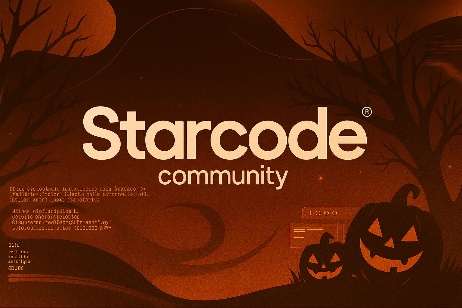 Discovery splash banner for Star Code Discord server