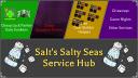Discovery splash banner for Salt's Salty Seas Discord server