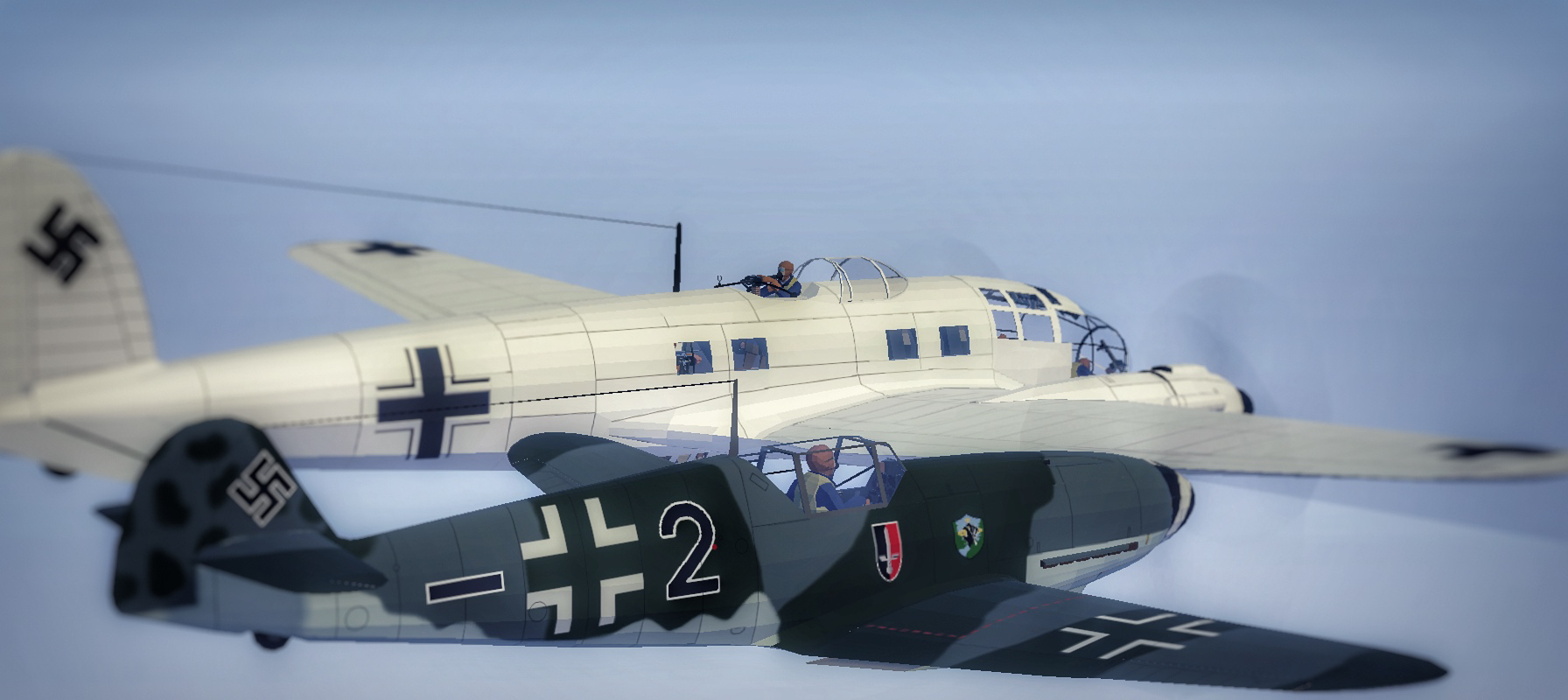 Discovery splash banner for Sky on Fire 1940 (New Official Server) Discord server