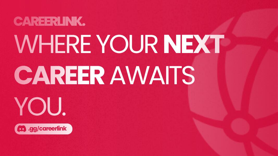 Discovery splash banner for Careerlink Discord server
