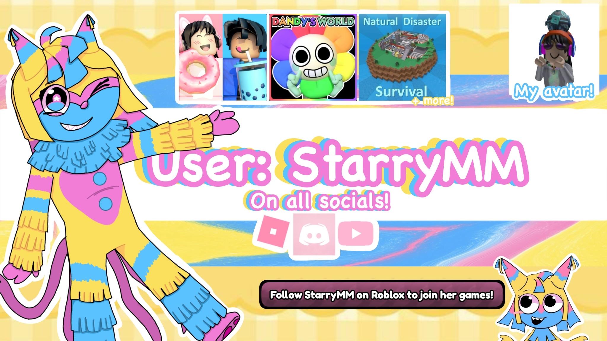 Discovery splash banner for StarryMM's Starry Stars Discord server