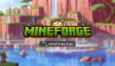 Discovery splash banner for MineForge | Soon MF 2.0 Discord server