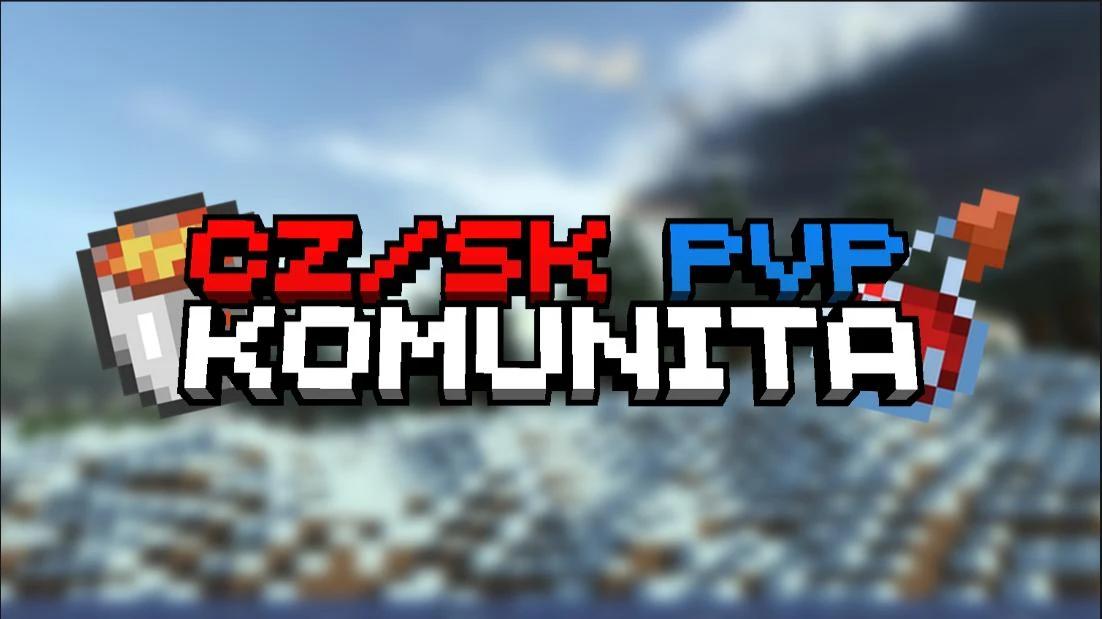 Discovery splash banner for CZ/SK PVP Komunita Discord server