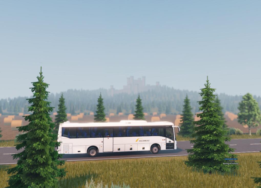 Discovery splash banner for VOLÁN - The Bus Simulator Discord server