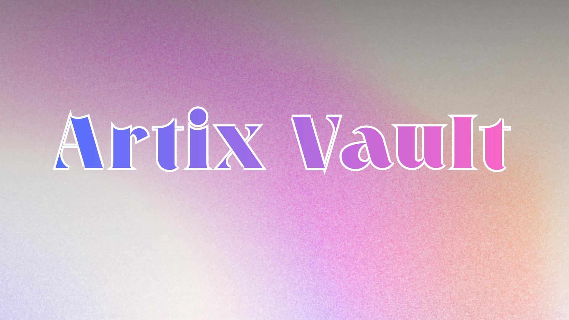 Discovery splash banner for Artix Vault Discord server