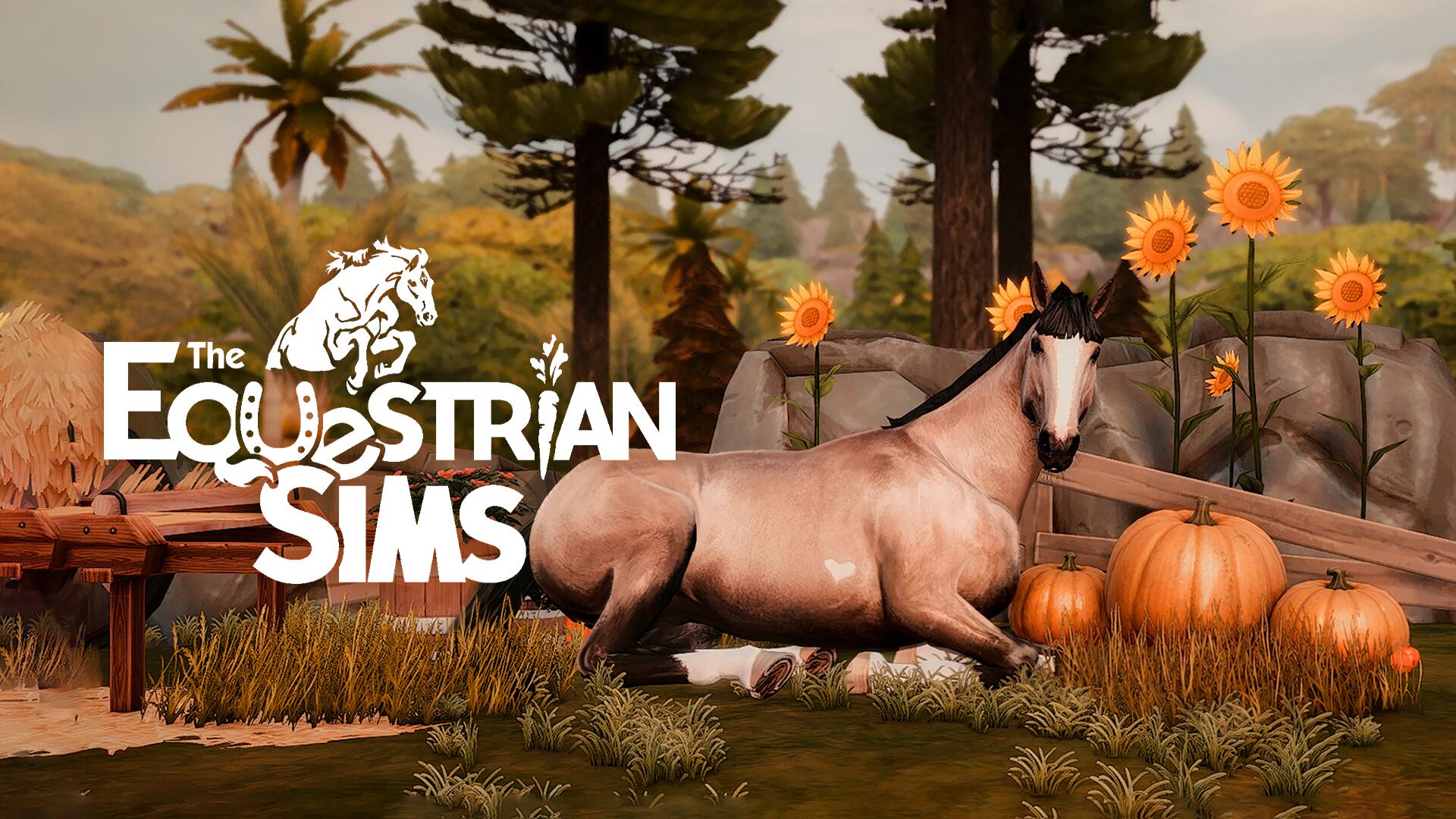 Discovery splash banner for The Equestrian Sims Discord server