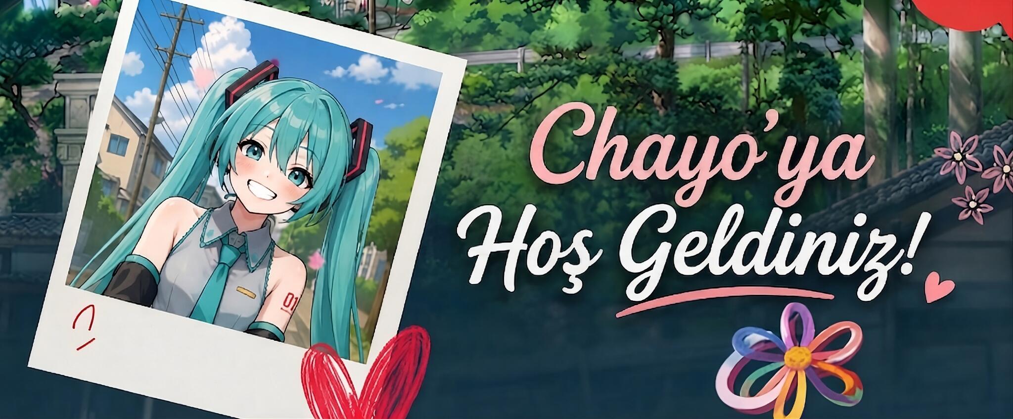 Discovery splash banner for Chayo Türk Anime Manga & Genshin Topluluğu | Sohbet Discord server