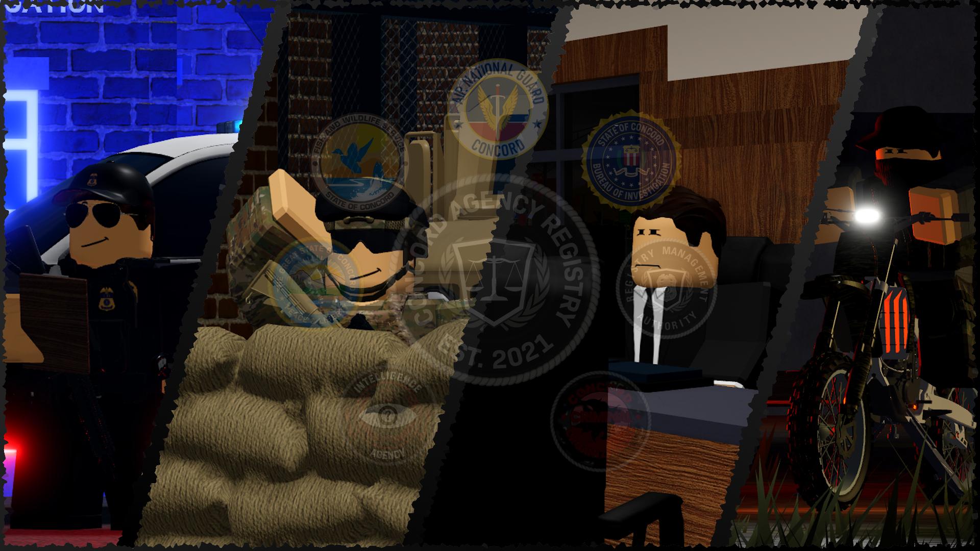 Discovery splash banner for Five-O: Concord Agency Registry Discord server