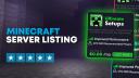 Discovery splash banner for BestMCServers | Minecraft Server Listing Discord server