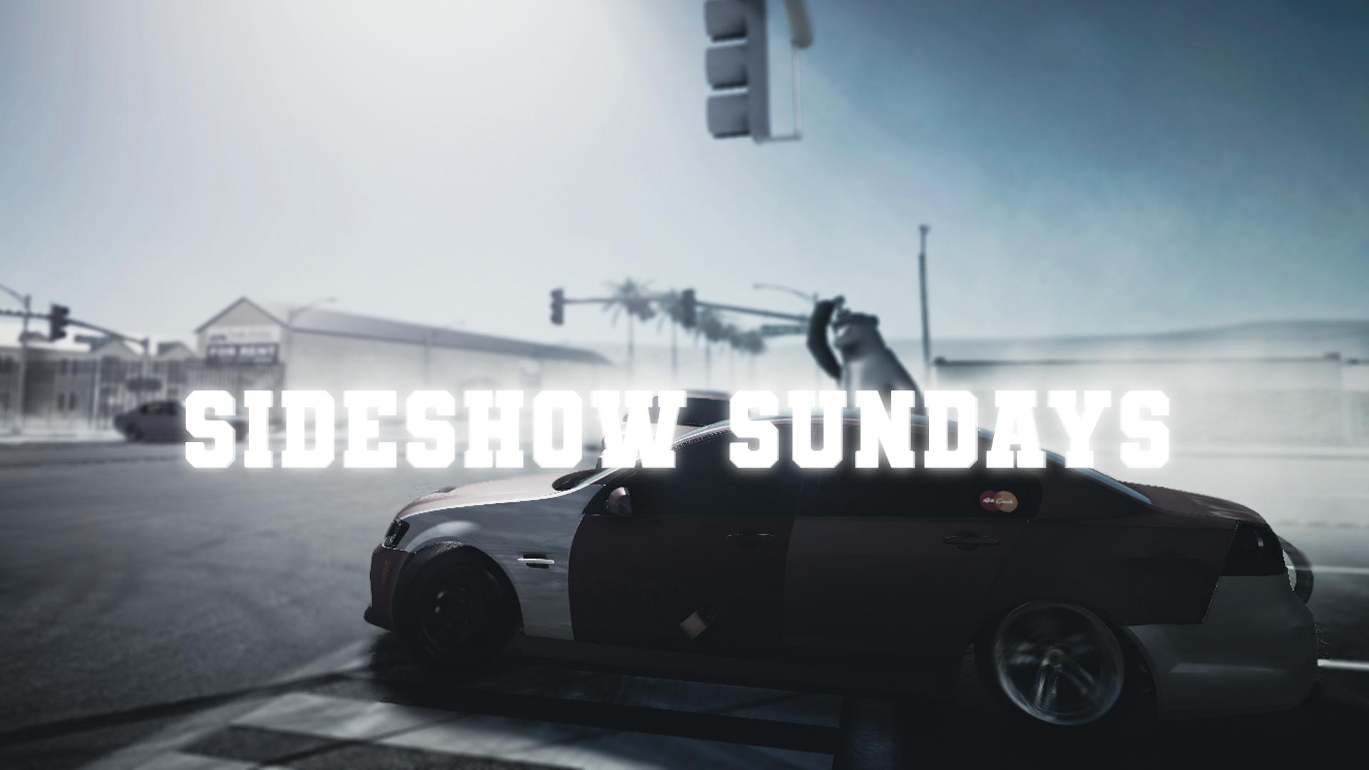 Discovery splash banner for Sideshow Sundays Discord server