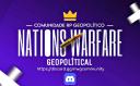 Discovery splash banner for NATIONS WARFARE GEOPOLÍTICAL. Discord server
