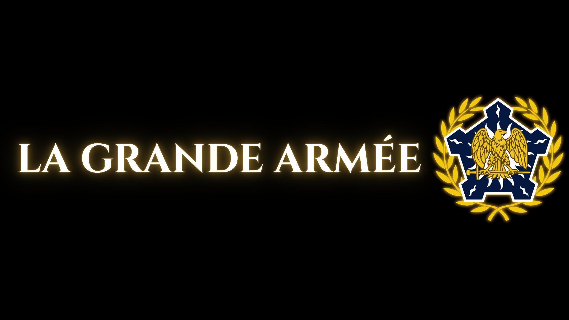 Discovery splash banner for La Grande Armée Discord server