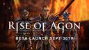 Discovery splash banner for Rise of Agon Discord server