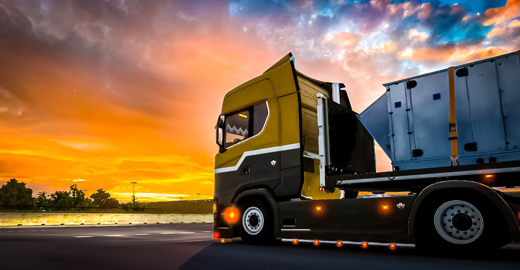 Discovery splash banner for Pean Logistics Discord server