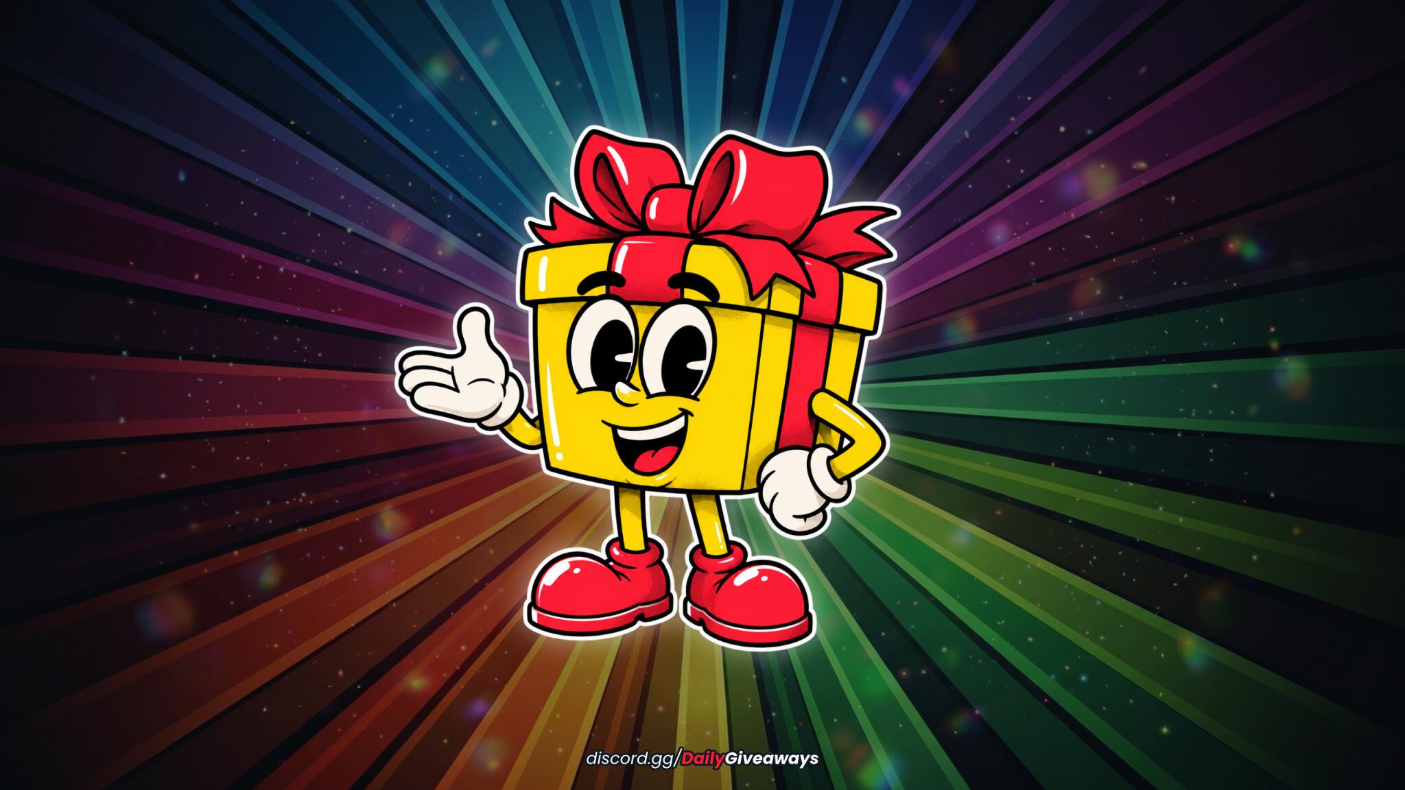 Discovery splash banner for 🎁 DAILY GIVEAWAYS! Discord server