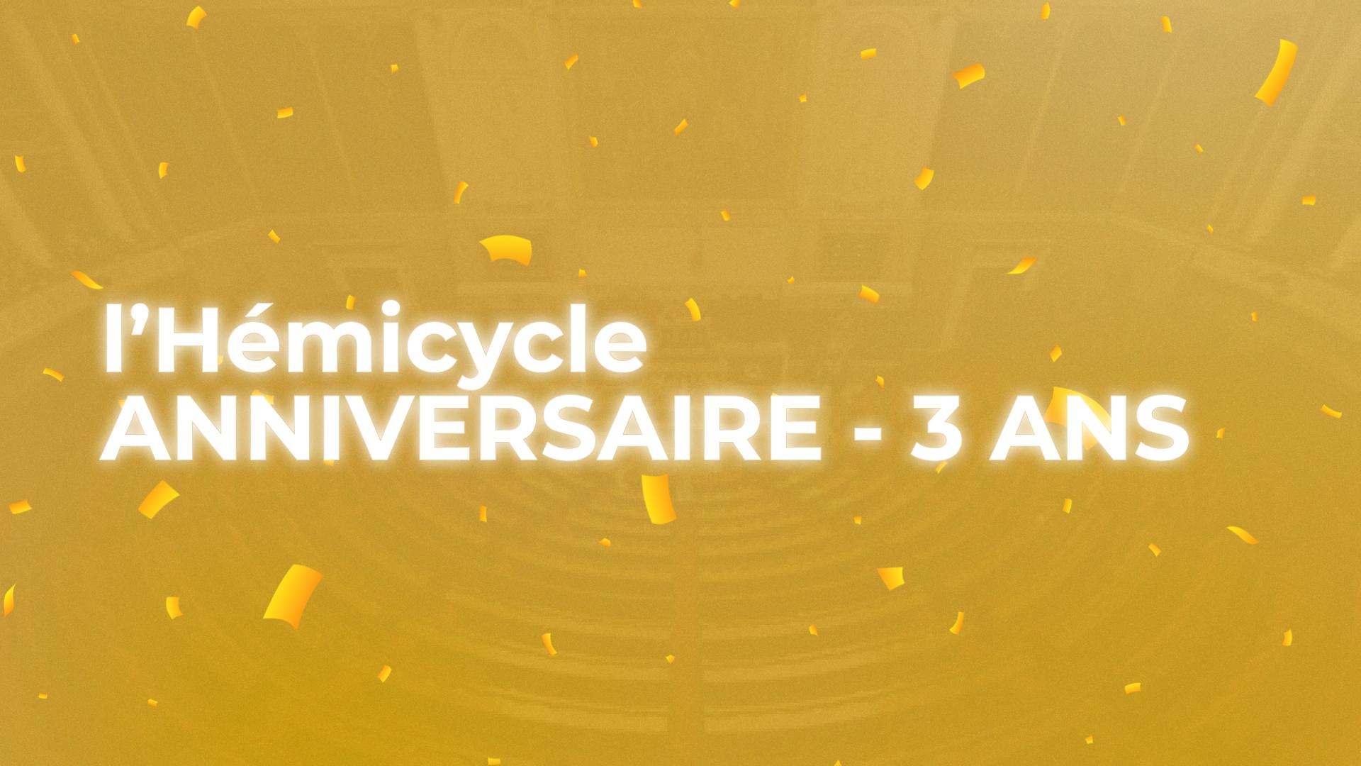 Discovery splash banner for l'Hémicycle | Politique Discord server