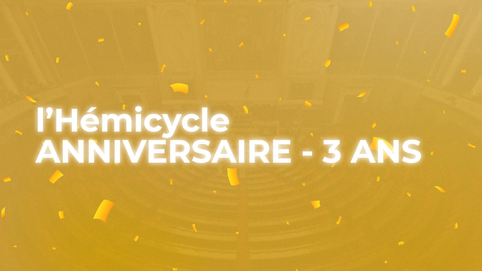 Discovery splash banner for l'Hémicycle | Politique Discord server