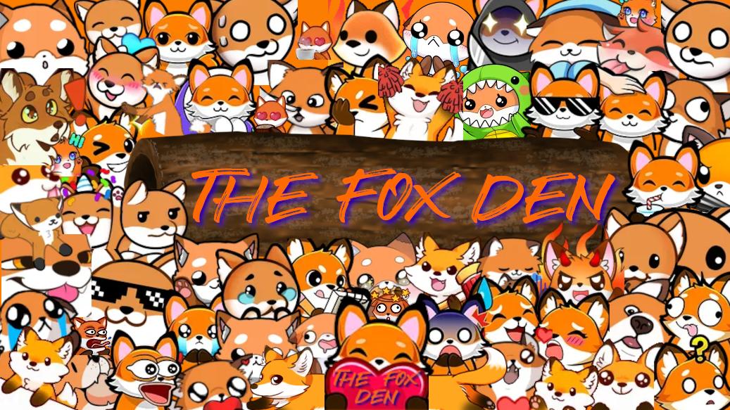Discovery splash banner for The Fox Den Discord server