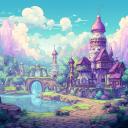 Discovery splash banner for Habitica Central Discord server