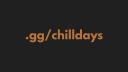 Discovery splash banner for /chilldays (NU) Discord server