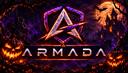 Discovery splash banner for Armada | Gaming Community Discord server