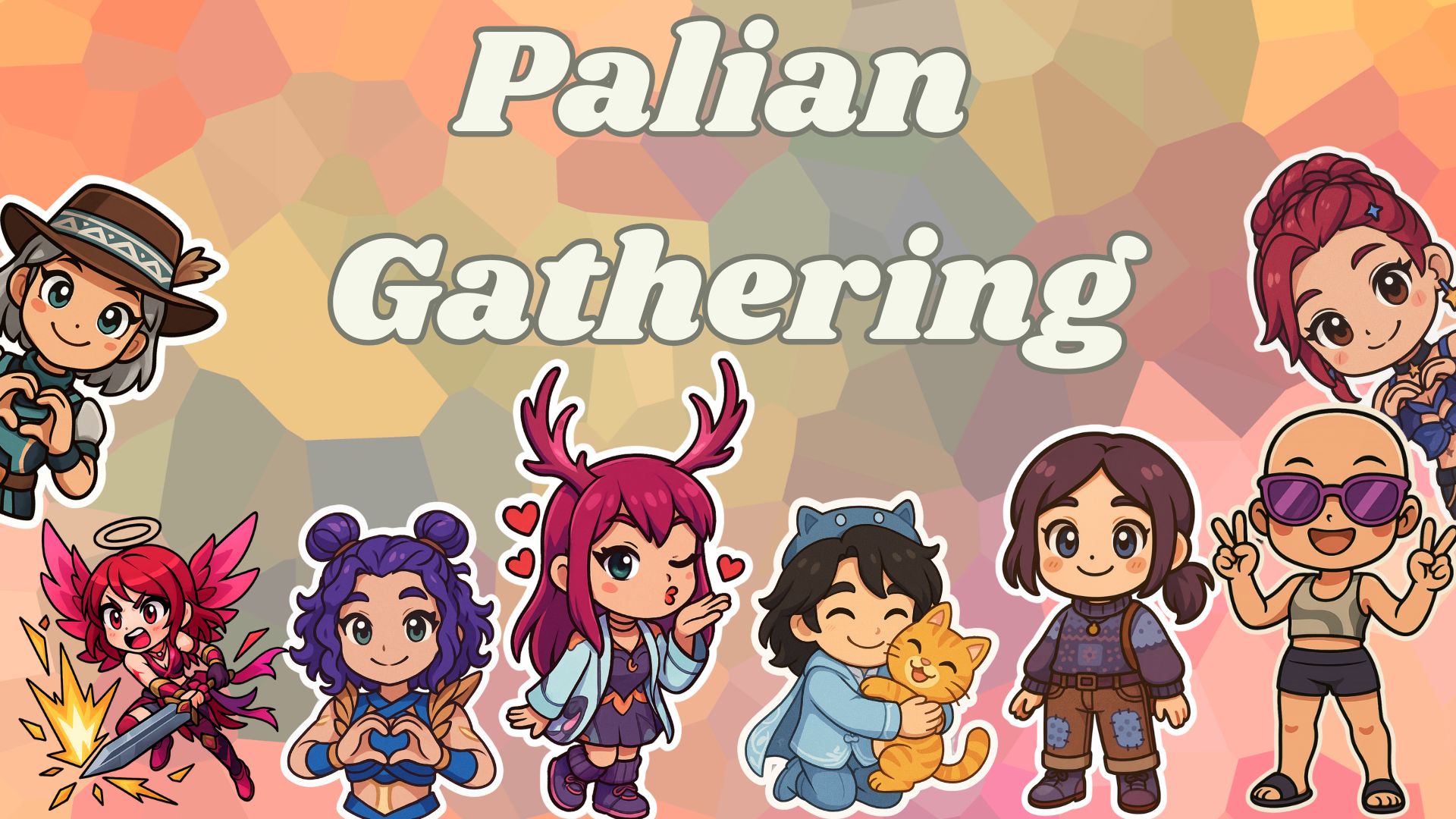 Discovery splash banner for Palian Gathering Discord server