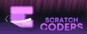 Discovery splash banner for Scratch Coders Discord server