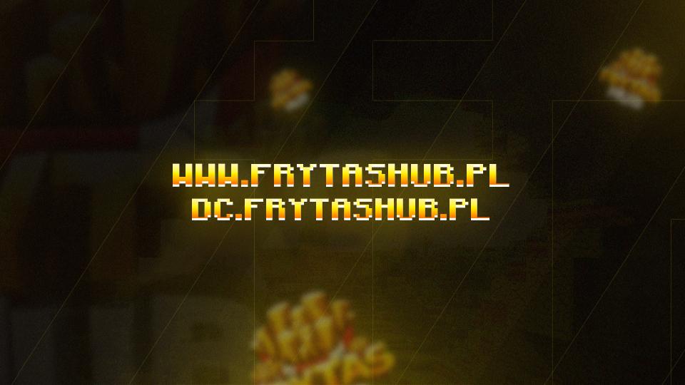 Discovery splash banner for FRYTASHUB.PL Discord server