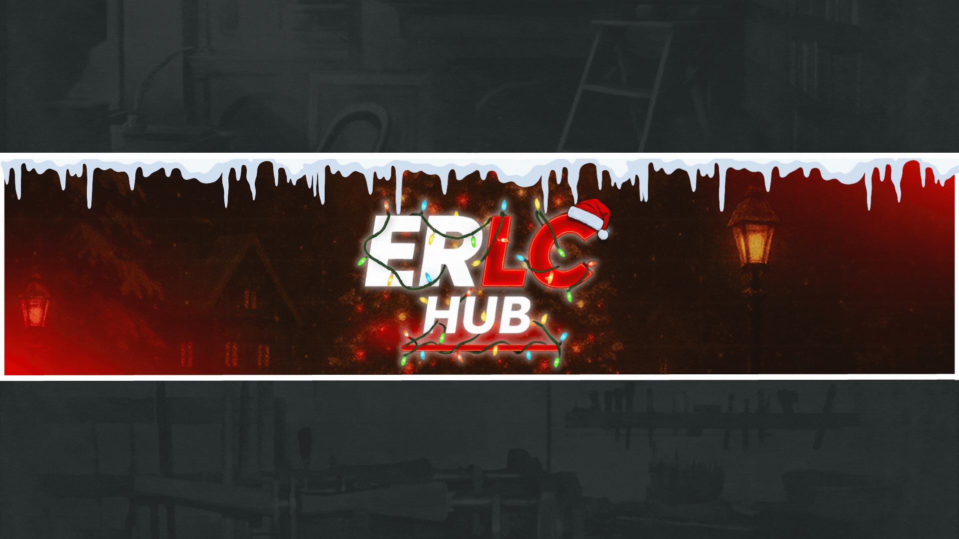Discovery splash banner for 🎄「ER:LC」HUB ⛄ Discord server
