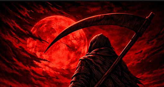 Discovery splash banner for 🩸 💀ιﺤ Red Sky Scythe ﺤι💀 🩸 Discord server