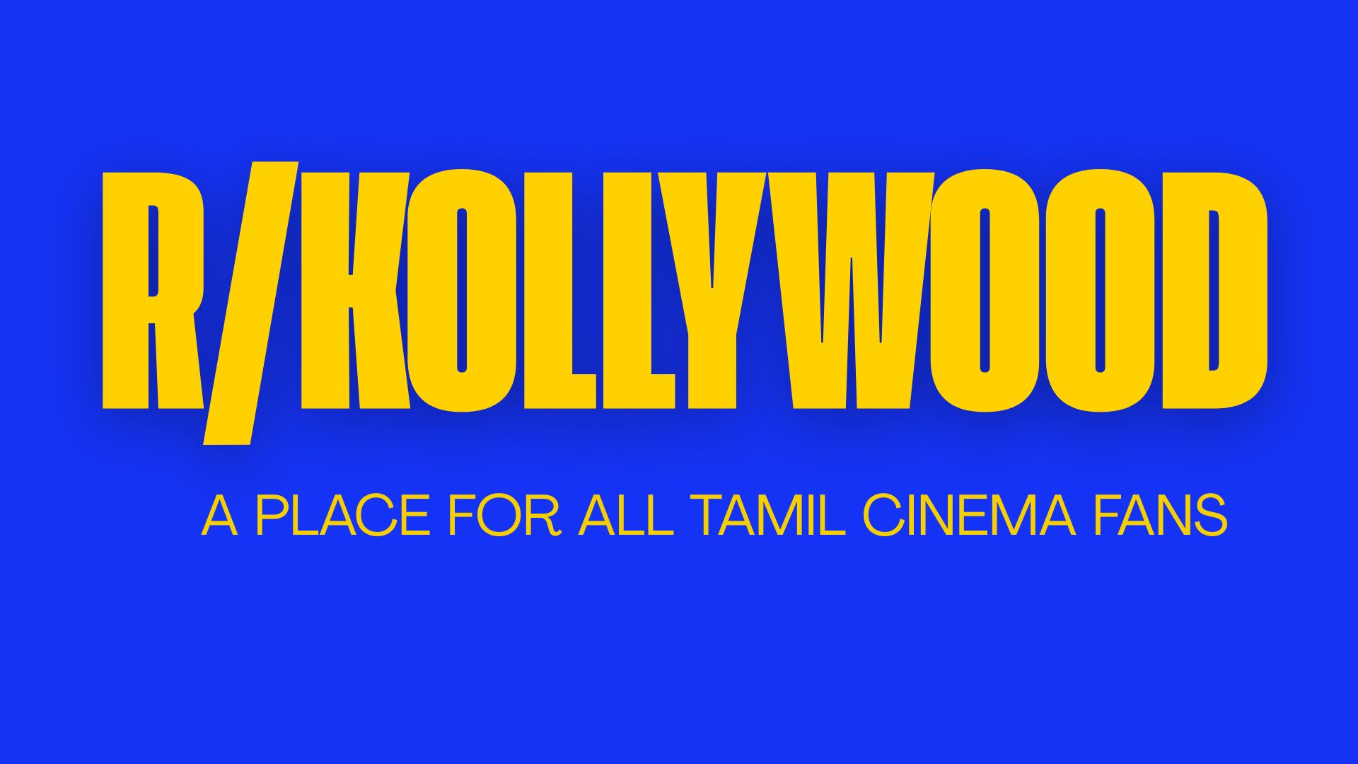 Discovery splash banner for r/kollywood ┃ Tamil ● Social ● Memes ● Anime ● Kollywood Discord server