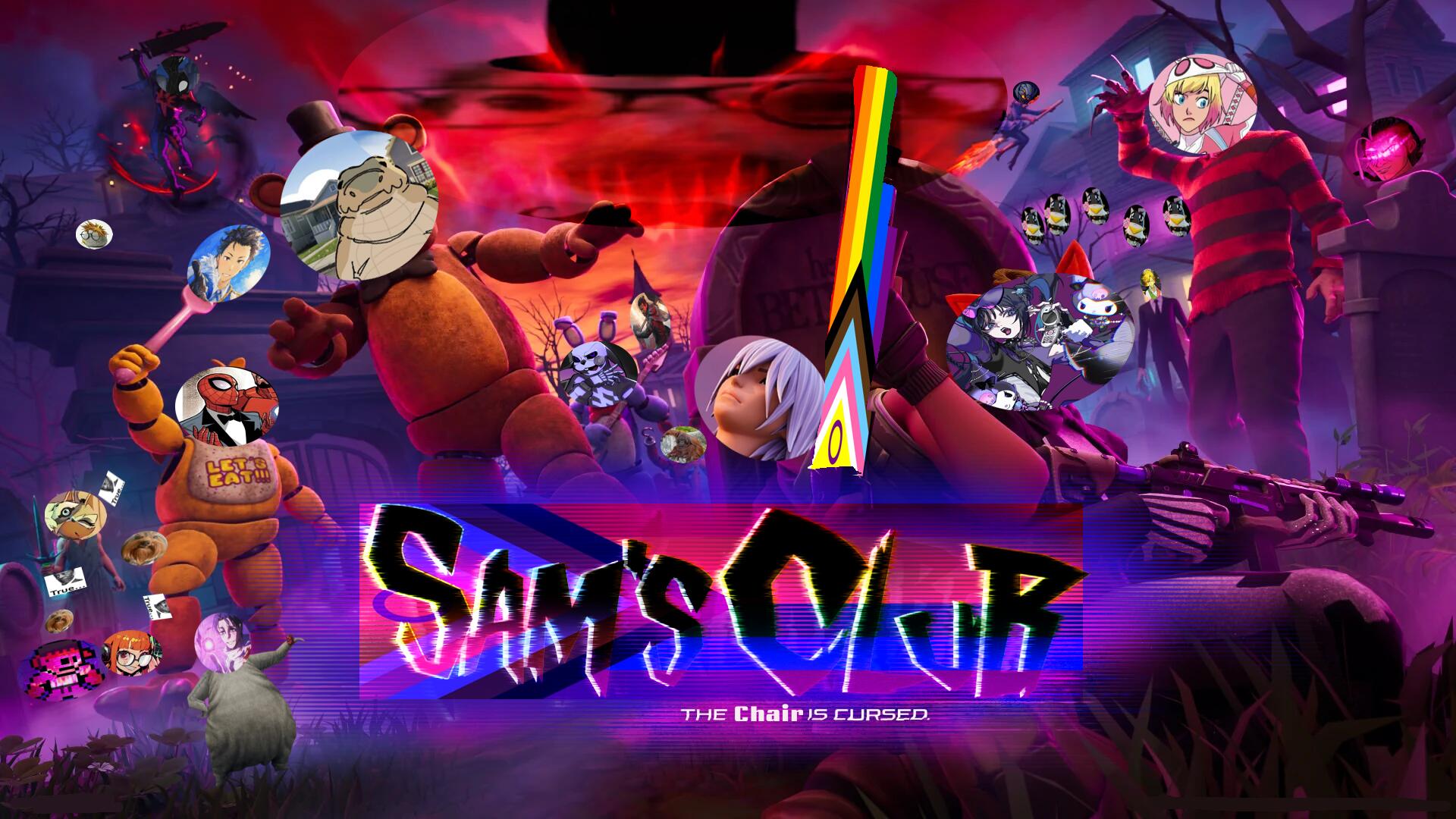 Discovery splash banner for Sam's Club Discord server