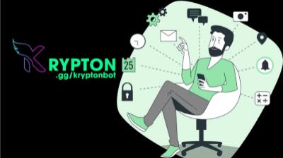 Discovery splash banner for Krypton HeadQuarters Discord server