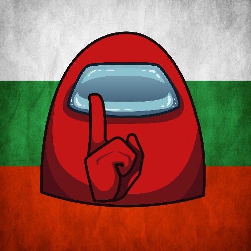 Discovery splash banner for Among Us Bulgaria Discord server