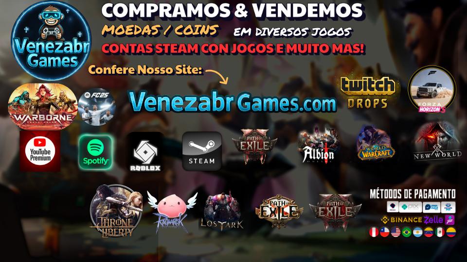 Discovery splash banner for VENEZABRGAMES.COM Discord server