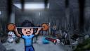 Discovery splash banner for Randumb's Basement Gym Discord server