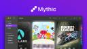 Discovery splash banner for Mythic Discord server