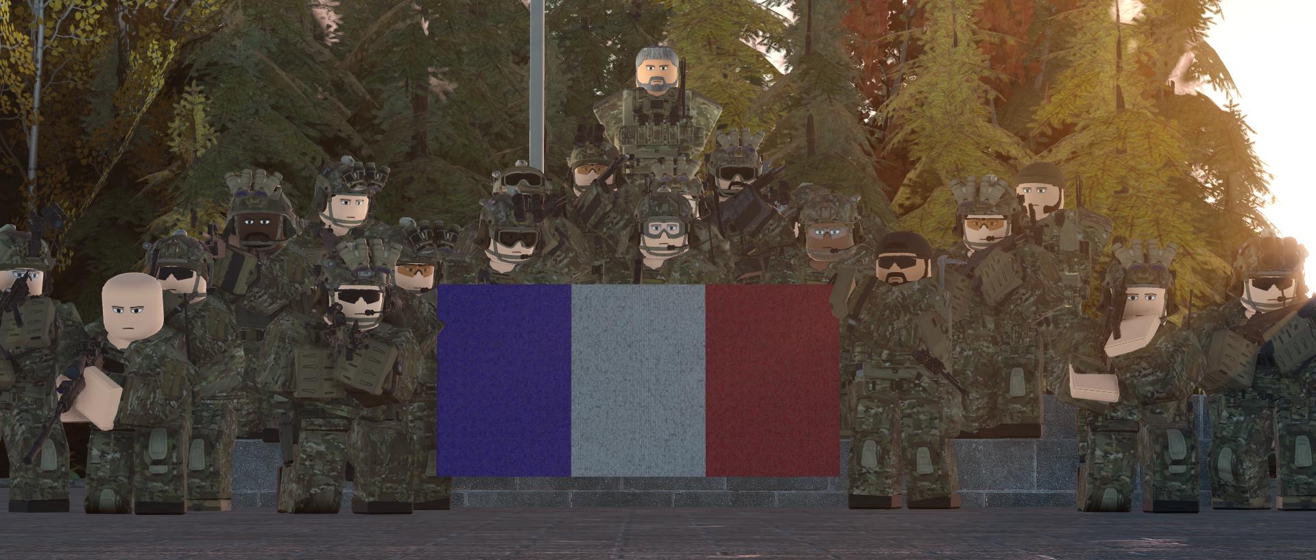 Discovery splash banner for Division Delta Discord server