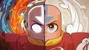 Discovery splash banner for Avatar Battlegrounds Discord server