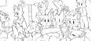 Discovery splash banner for Comfy Space! Discord server