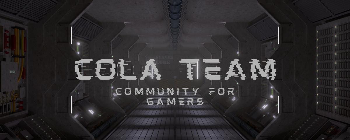 Discovery splash banner for cOLa TeaM Discord server